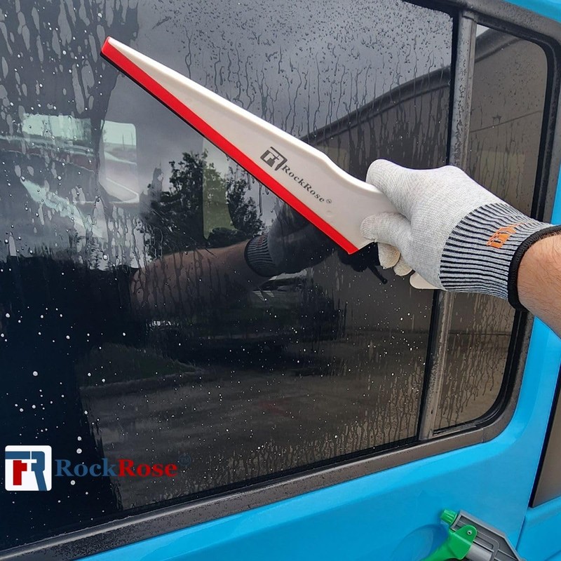 Swordfish Precision Red Squeegee Professional-Grade Window Tinting Tool for Automotive,