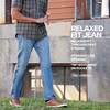 Wrangler Men's Free-to-Stretch Relaxed Fit Jean, Marine, 40W x 36L
