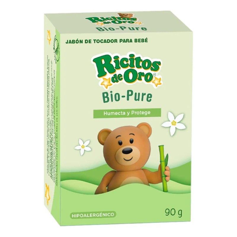 Ricitos Oro Jabón Corporal Barra Bio Pure 90gr