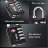 TSA Luggage Locks, [Updated Version] [2 Packs] Diyife 4-Digit Security