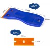 custom-sign Plastic Razor Blade Scraper Tool, 6 Pcs Razor Scraper
