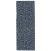 Keisuu Japanese Miscellaneous Goods Oedo Hand Towel, Sakura, Navy Blue,