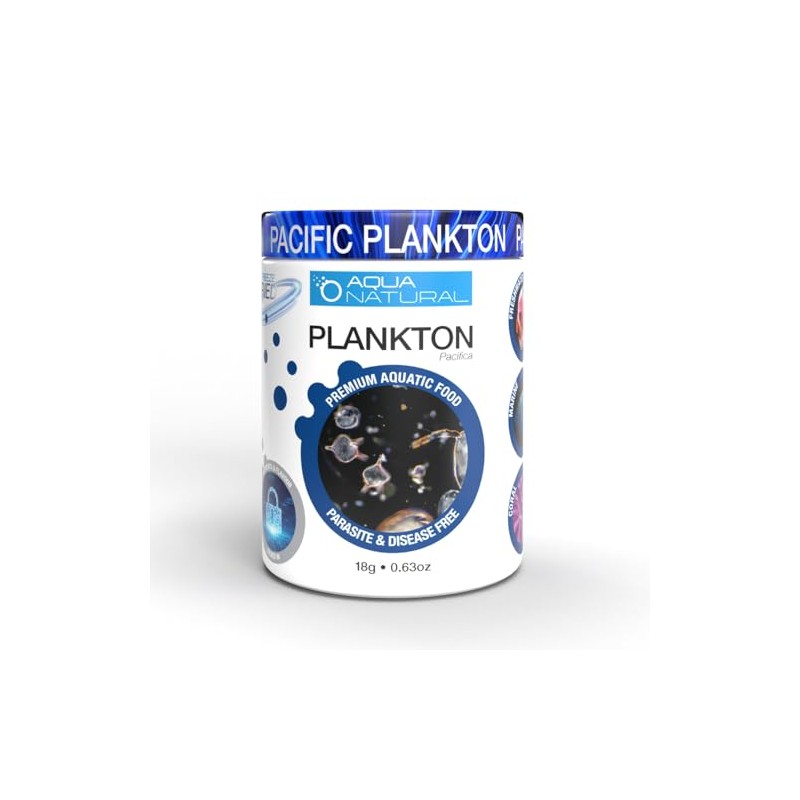 Aqua Natural Freeze Dried Pacifica Plankton 0.65oz Fish Food