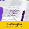 Post-it Transparent Notes, Clear Sticky Notes to Markup Textbooks and