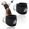 Wrist Cuffs with Dual D-Rings – Secure & Comfortable Support