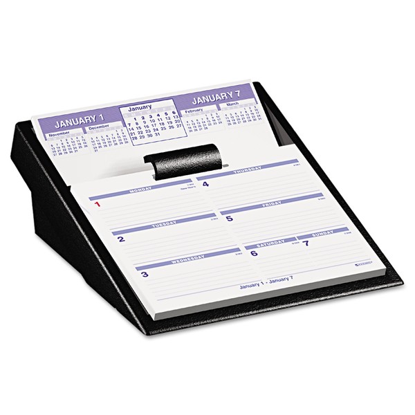 AAGSW705X50 - At-a-Glance Recycled Flip-A-Week Desk Calendar Refill