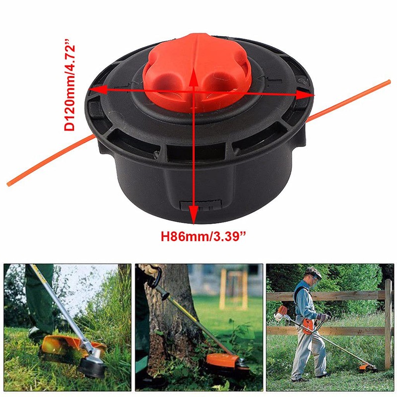 Hexu Replacement Trimmer Head for Toro Reel Easy 51975 51955