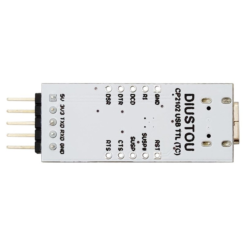 diustou CP2102 USB to TTL Serial Module, Conversion Module, USB