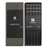 SUPJOYES Reusable Fiberglass Chopsticks - Japanese Chinese Chopsticks Dishwasher Safe,