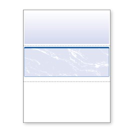 DocuGard Standard Blue Marble Middle Check, 24 lb, 8.5 x 11 Inches, 2500 Sheets (04509C)
