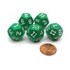 Koplow Games Set of 5 D12 12-Sided 18mm Opaque RPG