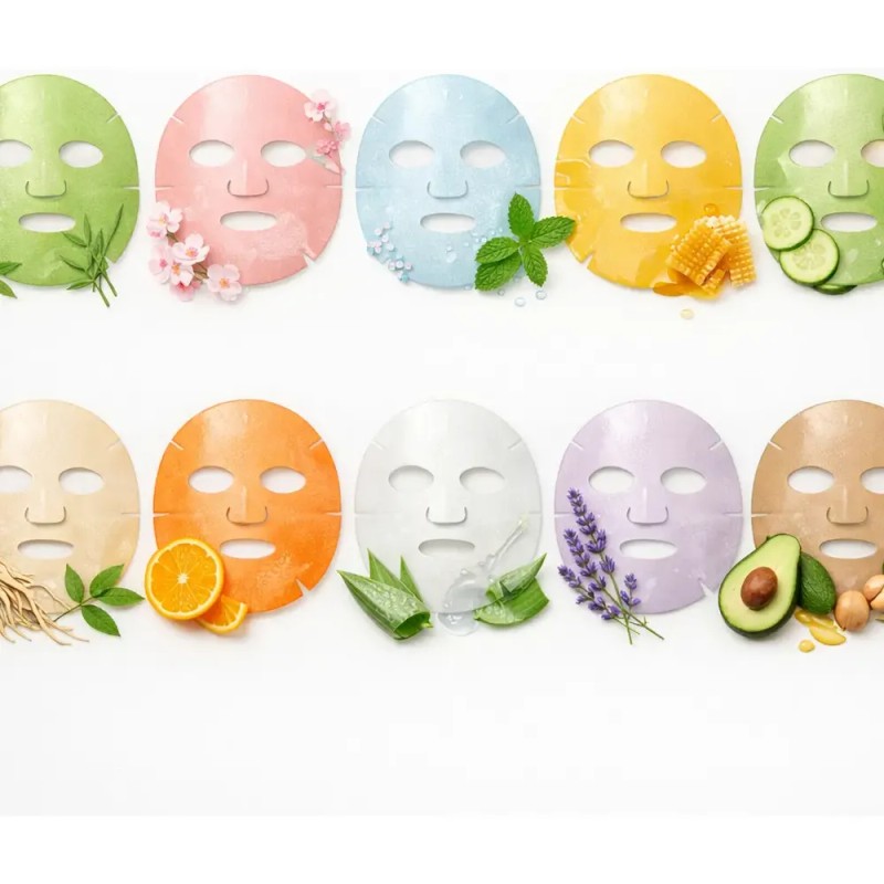 Pack 40 Mascarillas Faciales Coreanas Hidratantes Skinova