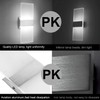 ChangM Modern LED Acrylic Wall Sconce 12W Cool White 6000K
