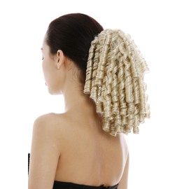 WIG ME UP - N900A+2-V-88 Hairpiece Ponytail Corkscrew Curls Curly Voluminous Light Blonde Light Blonde