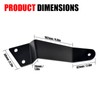 XATVXUTV LED Light Bar Brackets for Honda Pioneer 1000 2016-2025,