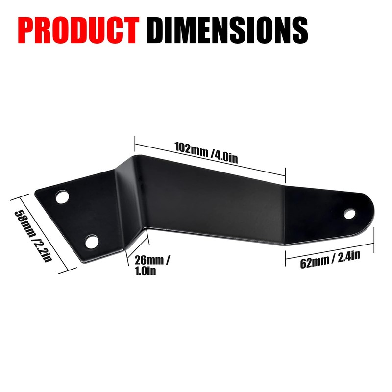 XATVXUTV LED Light Bar Brackets for Honda Pioneer 1000 2016-2025,