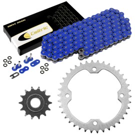 Yamaha Blue Drive Chain & Sprockets Kit for Yamaha Raptor 250 YFM250 2008 2009 - 2013