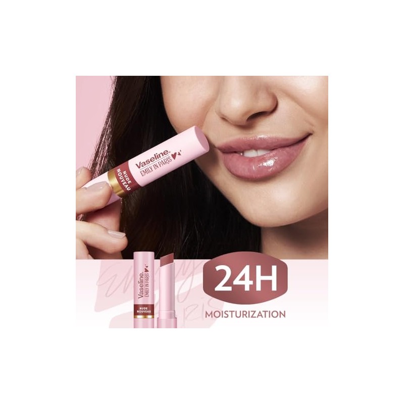 Vaseline Emily in Paris Bálsamo Labial Color Nude, 3.0g