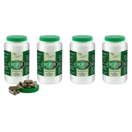 VITA IDEAL Vegan® Artimisia vulgaris Herb 4 x 360 Capsules Daily Serving 600 mg Mugwort Pure Powder Natural, Vegetable and No Additives