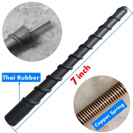 7 Inch Flexible Spiral Rubber Antenna for Toyota Highlander (2000-2007), Toyota FJ Cruiser (2007-2014) Antenna Replacement Mast