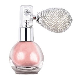 Spray de Purpurina Corporal, Textura Ligera Brillante que Resalta el Polvo Corporal con Purpurina para Uso Diario (rosa doncella)