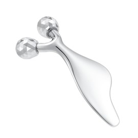 Running man Faical Roller Massager- Improves Complexion, Remove Eye Wrinkles, 3D Metal Face Massage Tool -Increase Firmness and Anti-Aging, Face Roller-Tightens & Tones Skin Appearance.