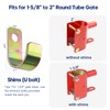 GUSUHAWK S16100500 One Way Lockable Gate Latch with 4-Digit Combination