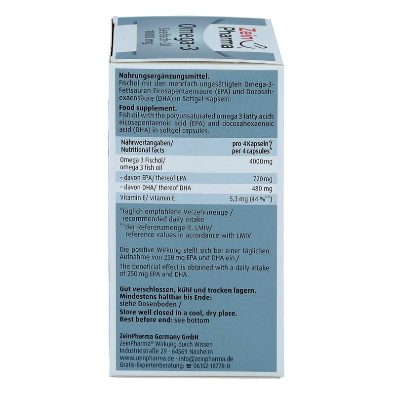 Omega-3 Sea Fish Oil 1000 mg Capsules