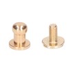 200 Sets Chicago Screws Round Head Rivets 8x6mm DIY Round