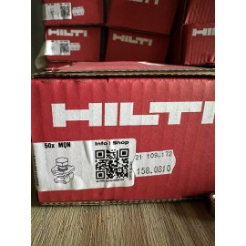 HILTI MQN PUSH BUTTON CHANNEL CONNECTOR (Box of 50) 369623/4