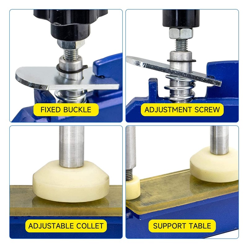 SDRTOP 2pcs 45 Degree Stone Mitre Clamp for Granite Marble