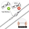 Yooblue Cross Necklace for Men - Cross Chain for Men,