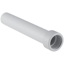Geberit 152164111 Drain Connection Connector White D40 Length 250 mm with Screw Connection Polypropylene