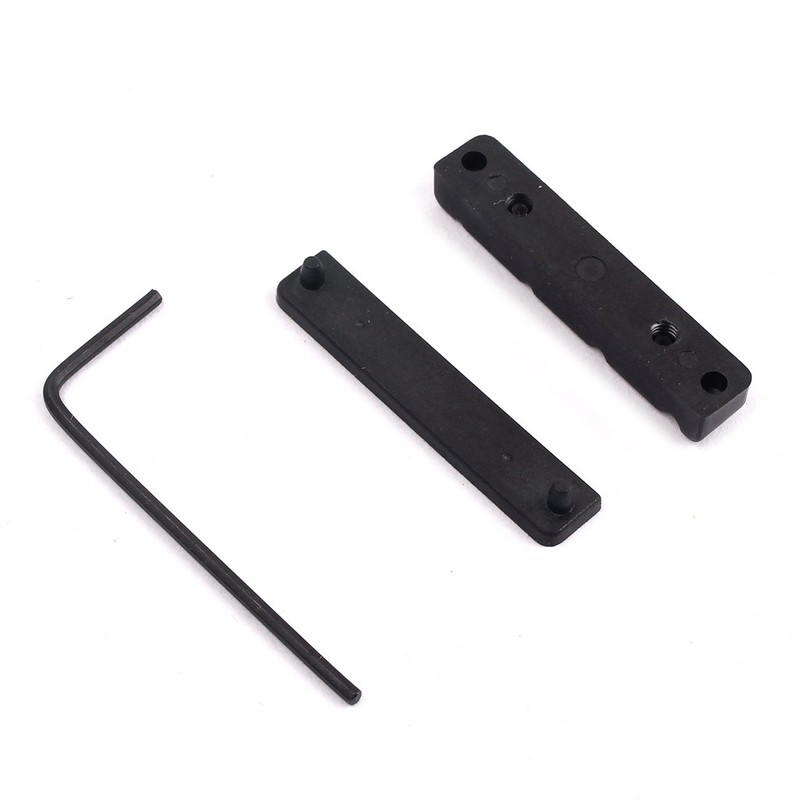 Alnicov Adjustable POM Nut for 4 Strings Bass Guitar,Black