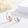 Boxer Dog Earrings 925 Sterling Silver Cute Puppy Earrings Hypoallergenic