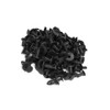 INFINAUTO 100pcs 30mm Long Plastic Push Fasteners Rivets Clips 20mm