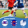 yotutun Pack of 6 Captain's Armband Football Player Leader's Armband