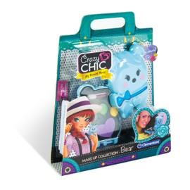 Clementoni 15175 Crazy Chic Mini Bear Make-Up Palette Creative Game, Multicolored