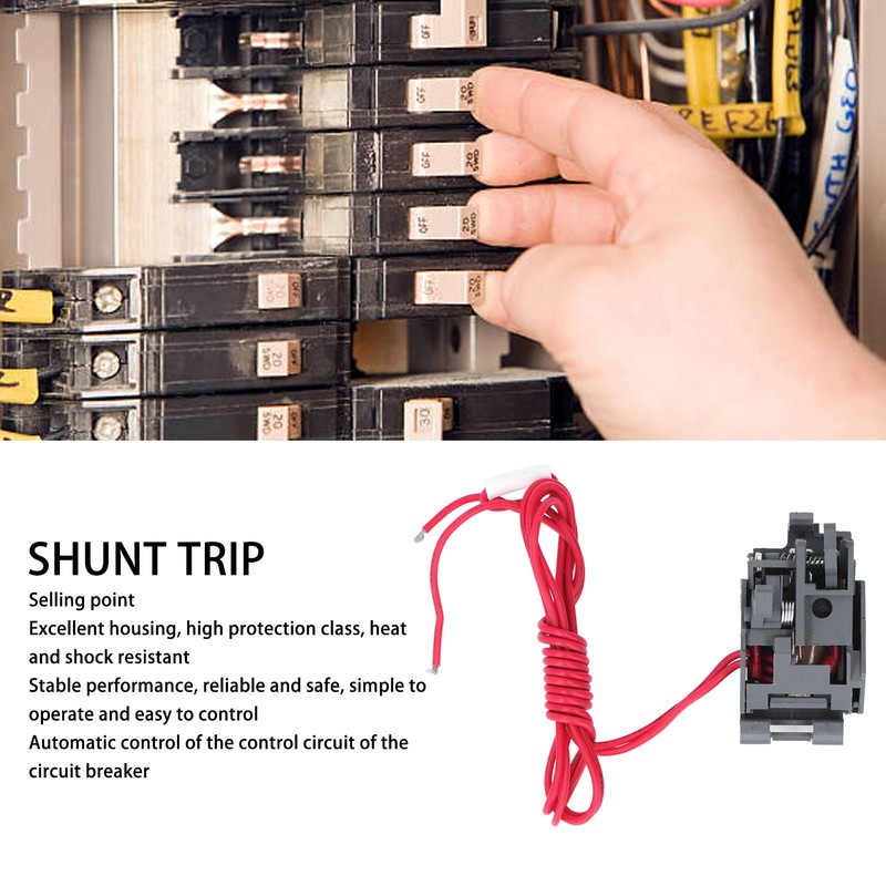 4Pcs Shunt Trip Release PC Remote Control Contact Circuit Breaker
