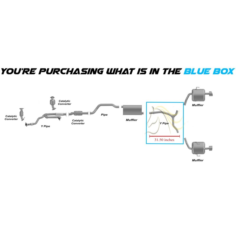 Northeastern Exhaust | Stainless Steel - Direct Fit Exhaust Y-Pipe