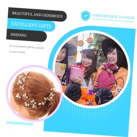 FRCOLOR 5pcs Leaf Wedding Hair Vine Elegant Bridal Headpiece for Women Hair Accessory for Weddings Proms and Special Occasions Comfortable Skin-friendly Design Versatile Styling Options