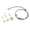 Turbo Oil Feed Line Kit 1/8PNT AN4 Fitting Oil Drain