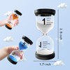 1 Minute Sand Timer, Plastic Sand Clock for Kids, Acrylic