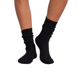 Alashan Cashmere Women's 100% Cashmere Ribbed Socks