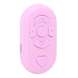 Bluetooths-Fernbedienungs-Scrolling-Ring für Tiktok Page Turner, Drahtlose Kamera-Auslöser-Selfie-Taste für Handy-Tablet-Remote-Clicker, Simulieren Sie die Mausbedienung (Rosa)