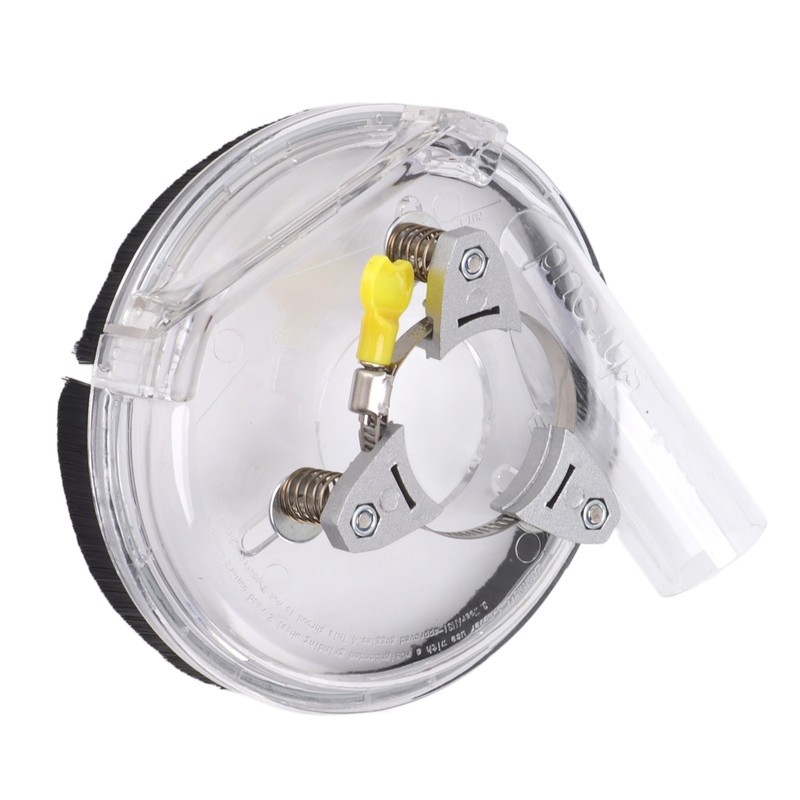 Dust Shroud Kit Transparent ABS Dry Grinding Dust Cover for
