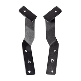 Go Rhino XE Hood Hinge Cube Light Mount | Mild Steel, Textured Black | 732290T | Fits 2022-2023 Hyundai Santa Cruz, Crew Cab