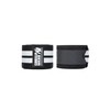 GORILLA WEAR Knee Wraps - Black/White 200CM/79INCH