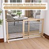 YOCAN Extra Wide Adjustable Dog Gate for Doors, Stairs -