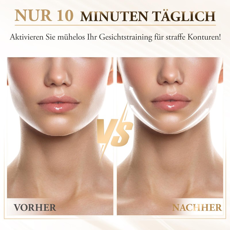 Electric V-Face Shaping Massager, ANLAN Double Chin Remover, 9 Intensity